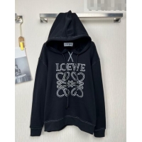 Super Quality Loewe Sweatshirt with Logo 081105 Black 2022