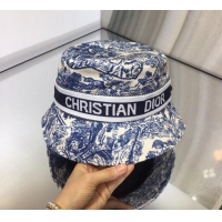 Luxury Best Dior Bucket Hat 21120208 Blue 2021