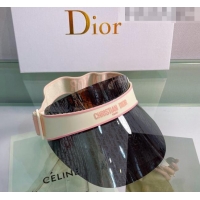 Buy Inexpensive Dior DiorClub V1U Oblique Visor Hat DH2452 Grey/Pink 2022