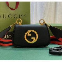 Good Product Gucci Blondie Original leahter shoulder bag 698643 black