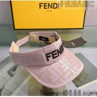 Buy Inexpensive Fendi FF Visor Hat 0401165 Pink 2022