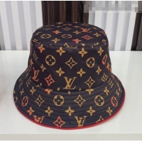 Top Quality Louis Vuitton Multicolored Monogram Bucket Hat LV1879 Brown 2021