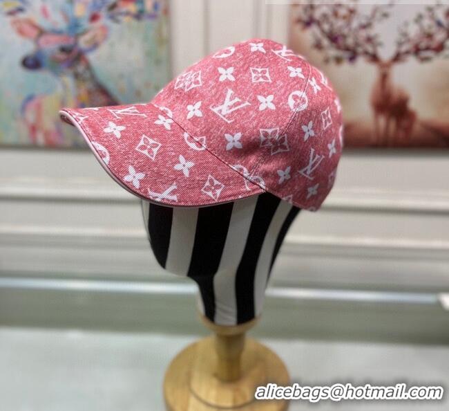 New Design Louis Vuitton Baseball Hat 091541 Pink 2022