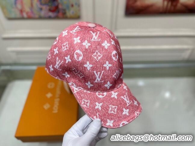 New Design Louis Vuitton Baseball Hat 091541 Pink 2022