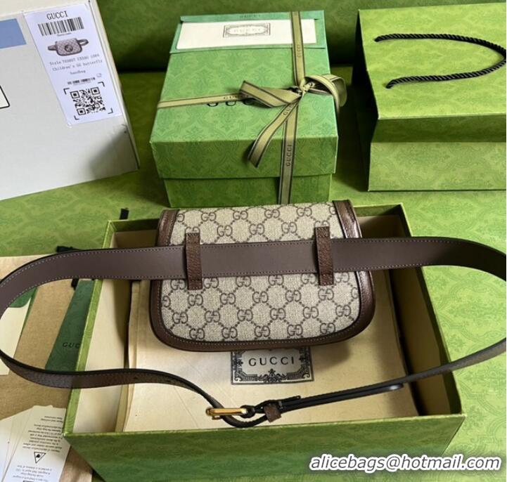 Promotional Gucci GG Marmont belt bag 703807 brown