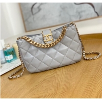 Pretty Style Chanel SMALL HOBO BAG AS3476 gray