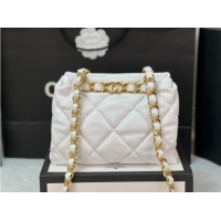 Good Product Chanel SMALL SHOPPING BAG AS3502 WHITE
