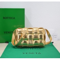 New Fashion Bottega Veneta Padded Cassette 591970 Gold