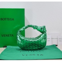 Good Product Bottega Veneta Mini intrecciato leather top handle bag 651876 Parakeet