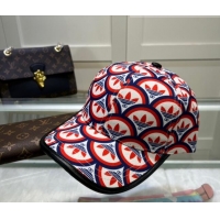 Grade Quality adidas x Gucci Baseball Hat 081841 Red/Blue 2022