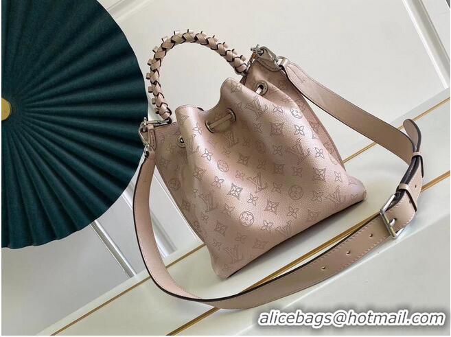 Buy Fashionable Louis Vuitton MURIA Mahina perforated calf leather M55800 light pink