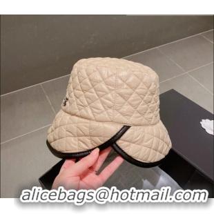 Shop Inexpensive Celine Shearling Bucket Hat 092403 Beige 2022