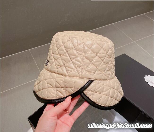 Shop Inexpensive Celine Shearling Bucket Hat 092403 Beige 2022