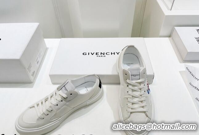 Stylish Givenchy GIV Canvas Sneakers White 072185