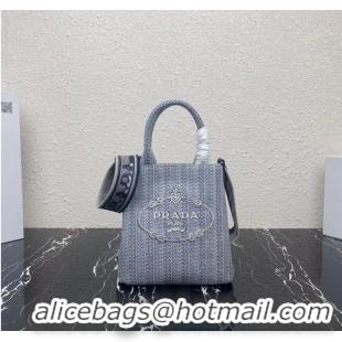 Buy Cheap Prada SMALL SHOPPING BAG 1AV333 Blue