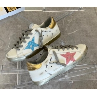 Good Quality Golden Goose Super-Star Calfskin Sneakers White 0809108