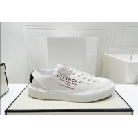 Good Looking Givenchy GIV Canvas Sneakers White 2072182