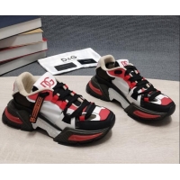 Unique Style Dolce & Gabbana DG Airmaster Sneakers Black/Red 082570