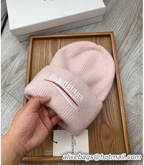 Most Popular Balenciaga Knit Hat 1019118 Pink 2022