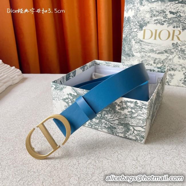 Fashion Dior 35MM Leather Belt 7103-1