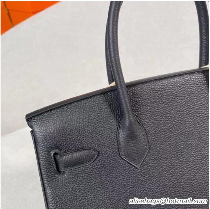 Reasonable Price Hermes Original Togo Leather HB30O black