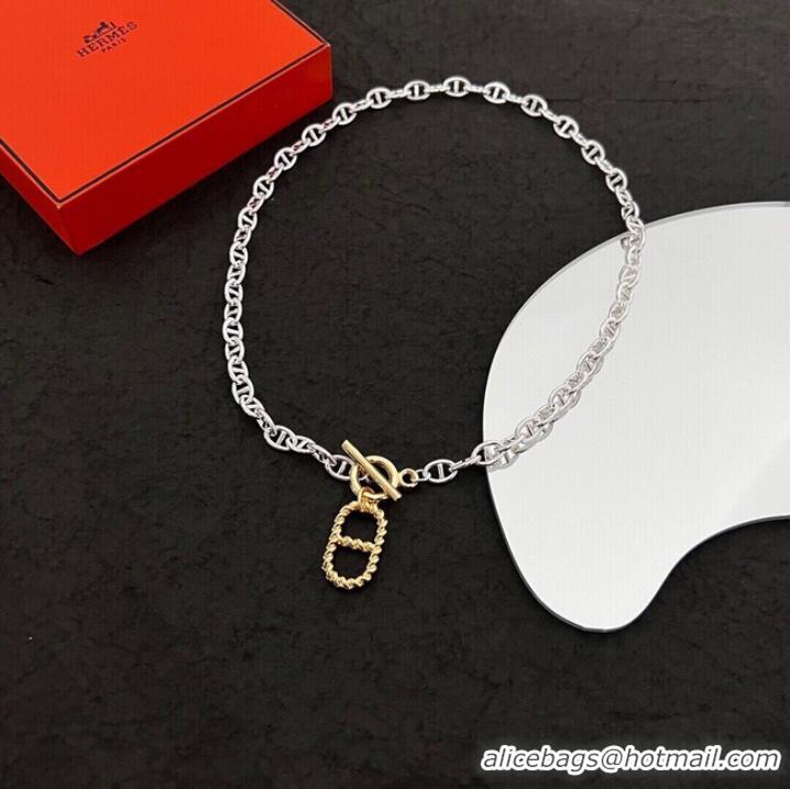 Luxury Discount Hermes Necklace CE9054 Gold