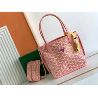 Grade Quality Goyard Original Anjou Reversible Bag Mini 2399 New Pink