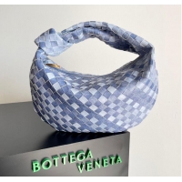 Famous Brand Bottega Veneta Jodie top handle bag 690225 Denim Blue