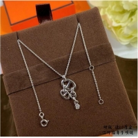Reasonable Price Hermes Necklace CE7849 Silver