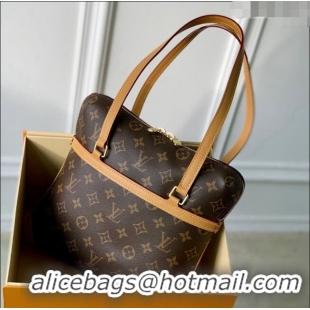 AAAAA Discount Louis Vuitton Vintage Monogram Canvas Coussin Shoulder Bag M51141 Nude 2023