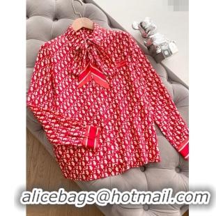 ​Classic Specials Dior Silk Shirt D020627 Red 2023