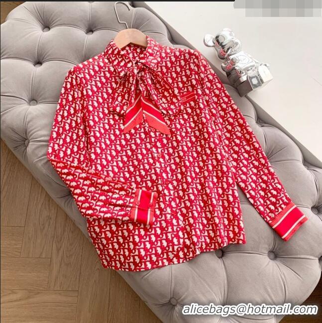​Classic Specials Dior Silk Shirt D020627 Red 2023