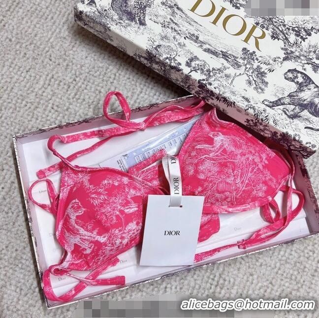 Top Quality Dior Swimwear Fluorescent 0214 Pink 2023
