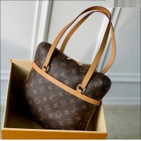 AAAAA Discount Louis Vuitton Vintage Monogram Canvas Coussin Shoulder Bag M51141 Nude 2023