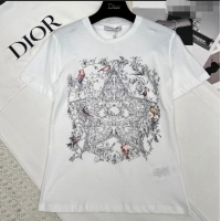 Famous Brand Dior T-Shirt 010977 White 2023