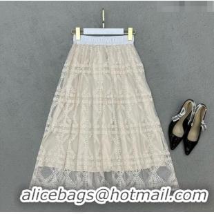 Famous Brand Discount Dior Skirt D3308 Beige 2023