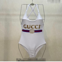 Luxury Discount Gucci Swimwear 021665 White 2023