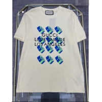 Reasonable Price Gucci T-Shirt 021318 White 2023