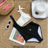 Most Popular Chanel Swimwear 030716 Black/White 2023