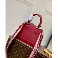 Inexpensive Louis Vuitton Alma BB Bag in Epi Leather M20610 Deep Red 2023