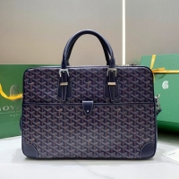 Best Price Cheap Goyard Ambassade Bag Large Briefcase G2389 Navy Blue