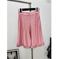 Top Grade Chanel Knit Shorts CH32808 Pink 2023