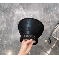 Unique Style Chanel CC Visor Hat CH0311 Black 2023