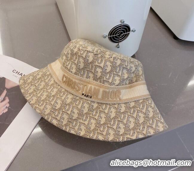 Good Looking Dior Oblique Bucket Hat CD0126 Beige 2023