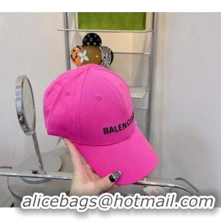 Grade Quality Balenciaga Canvas Baseball Hat 1208 Pink 2022
