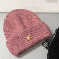 Discount Celine Knit Hat C010536 Pink 2023