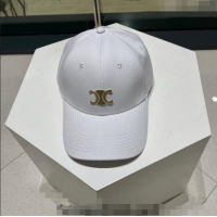 Unique Style Celine Baseball Hat 021603 White 2023