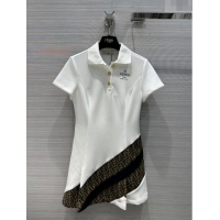 ​Promotional Fendi Dress F41306 White 2023