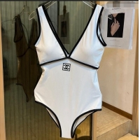 ​Top Design Chanel CC Swimwear 040802 White 2023