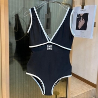 Traditional Discount Chanel CC Swimwear C040802 Black 2023
